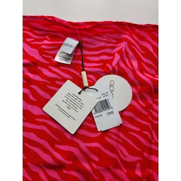 Peixoto Pink Zebra Sarong - Picture 3 of 3